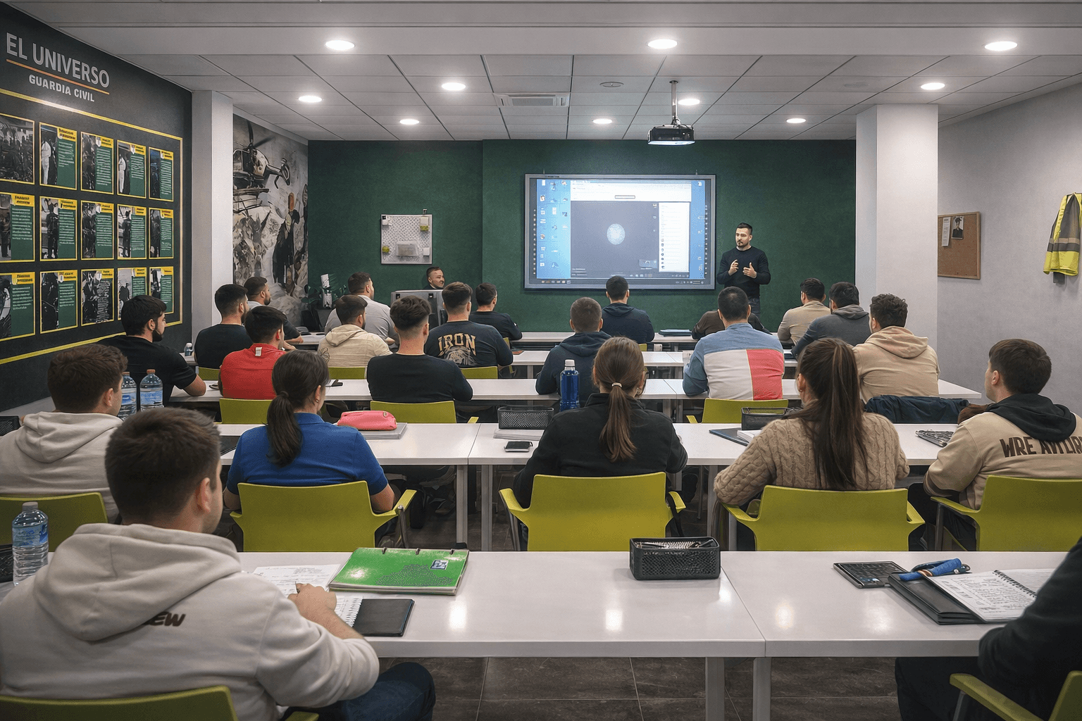 Formación real en la academia